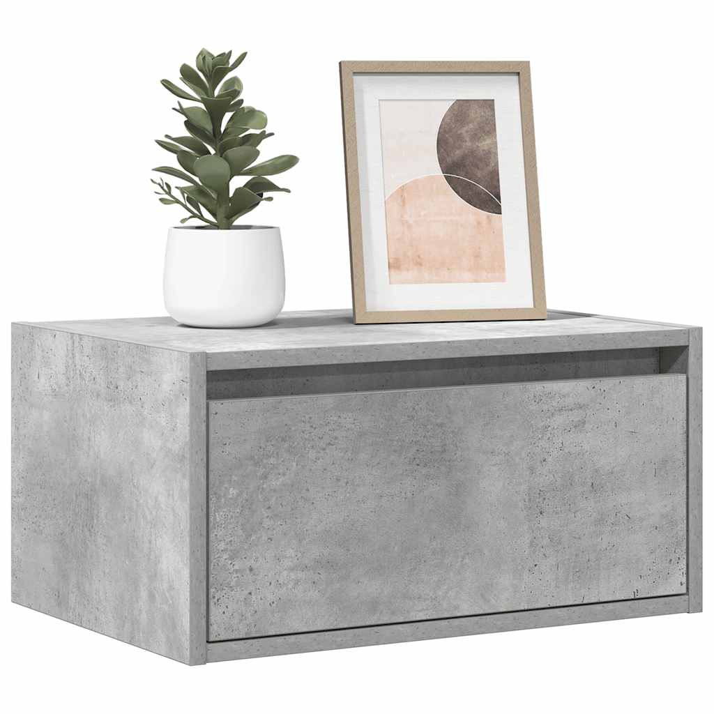 Väggmonterade Sängbord Med Led-Lampor 2 St