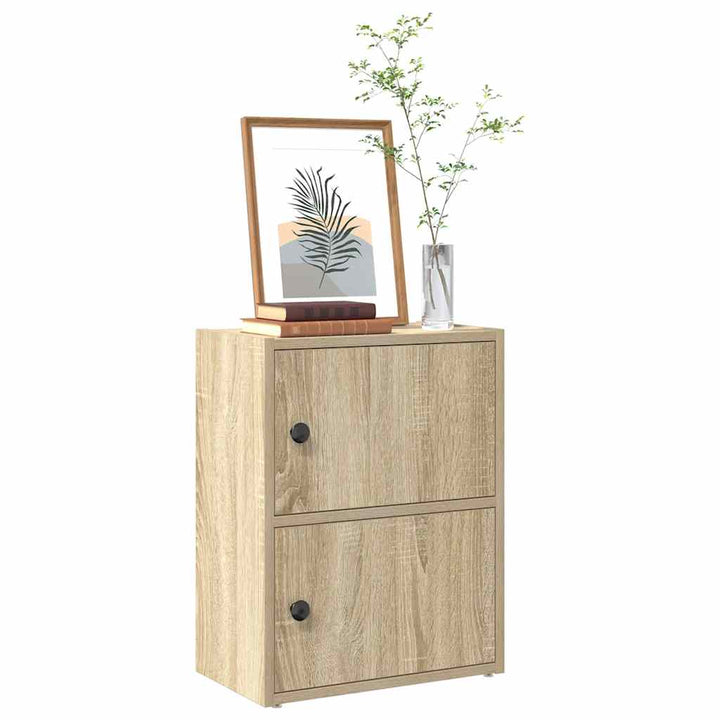 Bokhylla Åldrat Trä 40X24X Konstruerat Trä