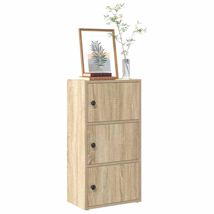 Bokhylla Åldrat Trä 40X24X Konstruerat Trä