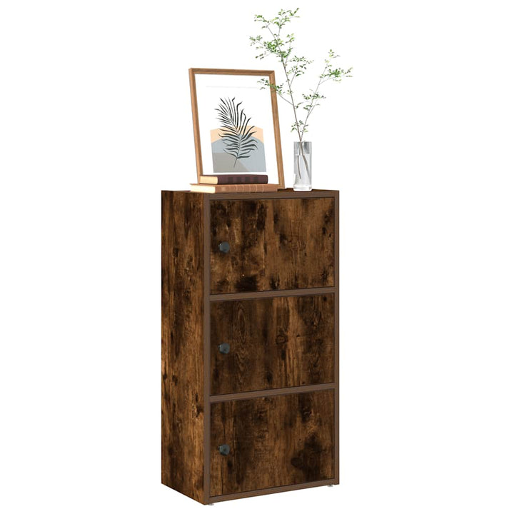 Bokhylla Åldrat Trä 40X24X Konstruerat Trä