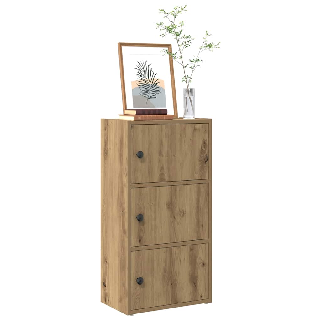 Bokhylla Åldrat Trä 40X24X Konstruerat Trä