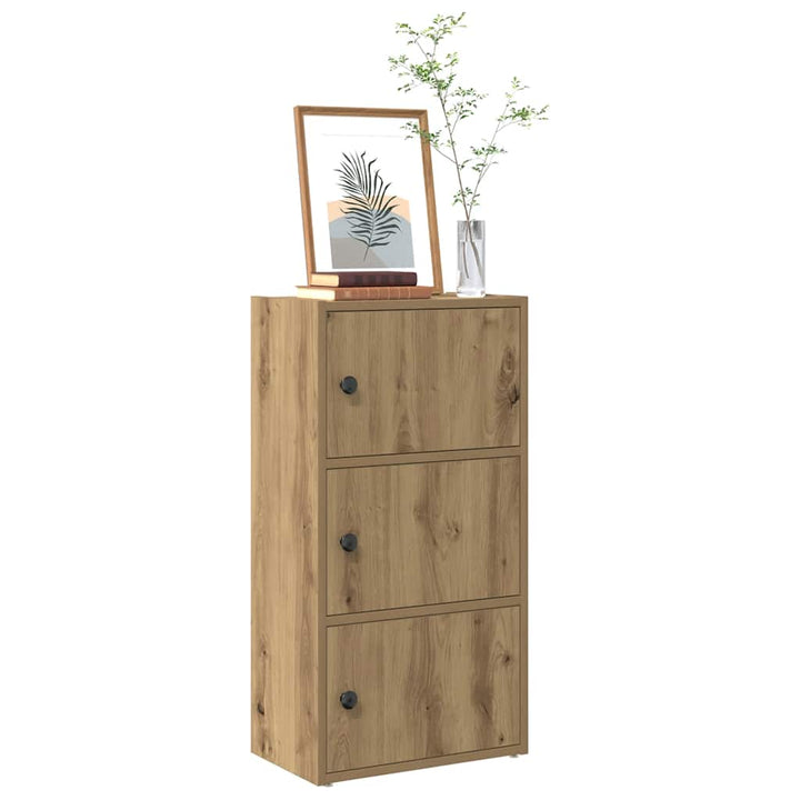 Bokhylla Åldrat Trä 40X24X Konstruerat Trä