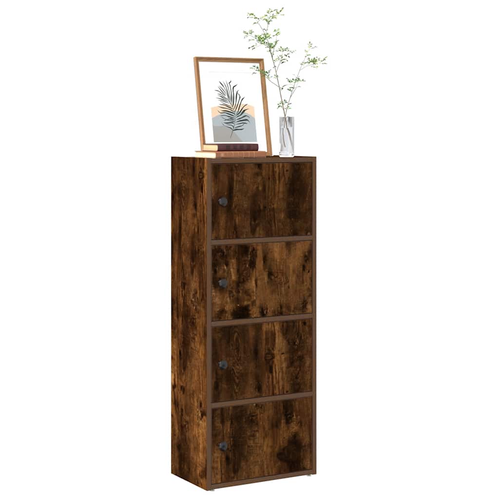 Bokhylla Åldrat Trä 40X24X Konstruerat Trä