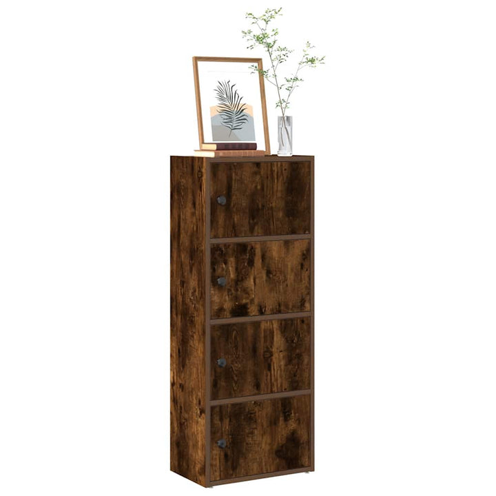 Bokhylla Åldrat Trä 40X24X Konstruerat Trä