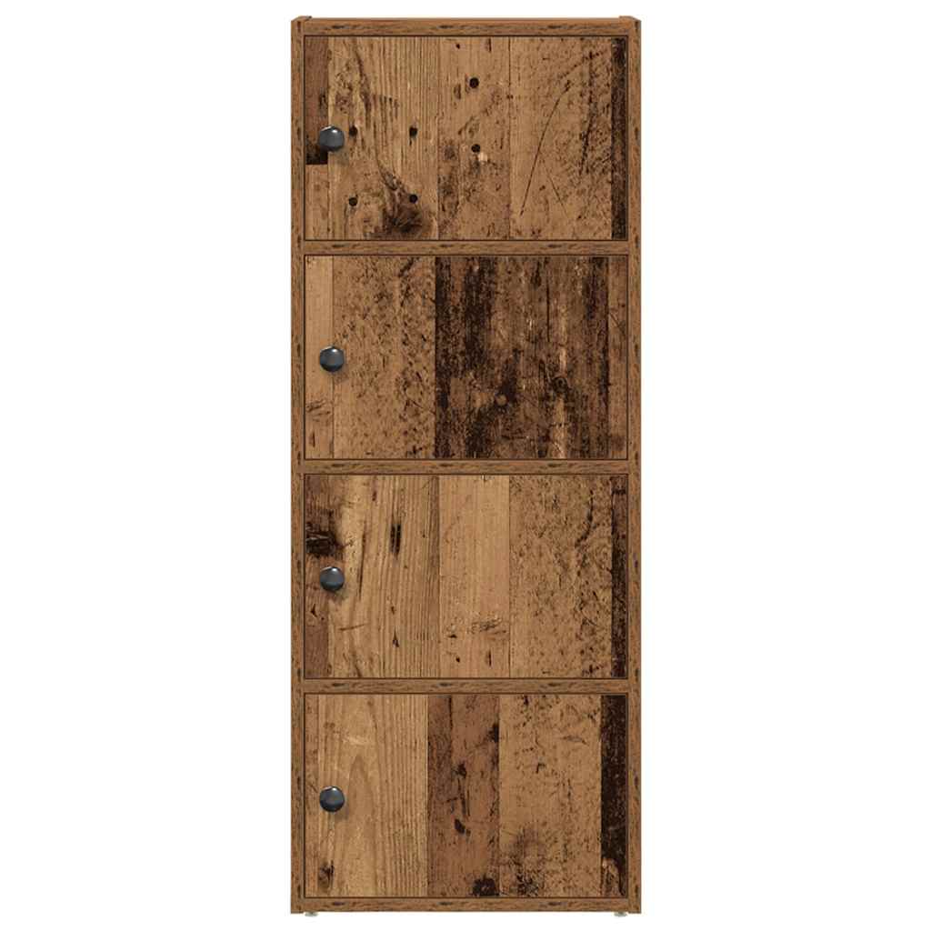 Bokhylla Åldrat Trä 40X24X Konstruerat Trä