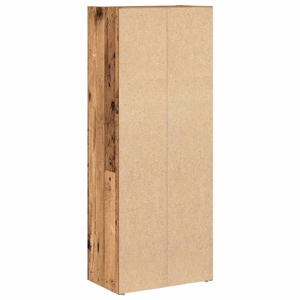 Bokhylla Åldrat Trä 40X24X Konstruerat Trä