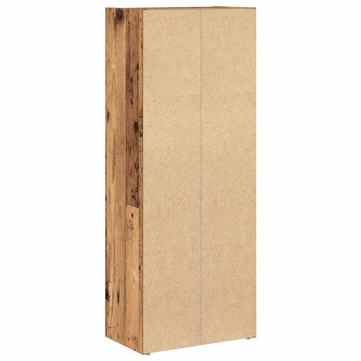 Bokhylla Åldrat Trä 40X24X Konstruerat Trä