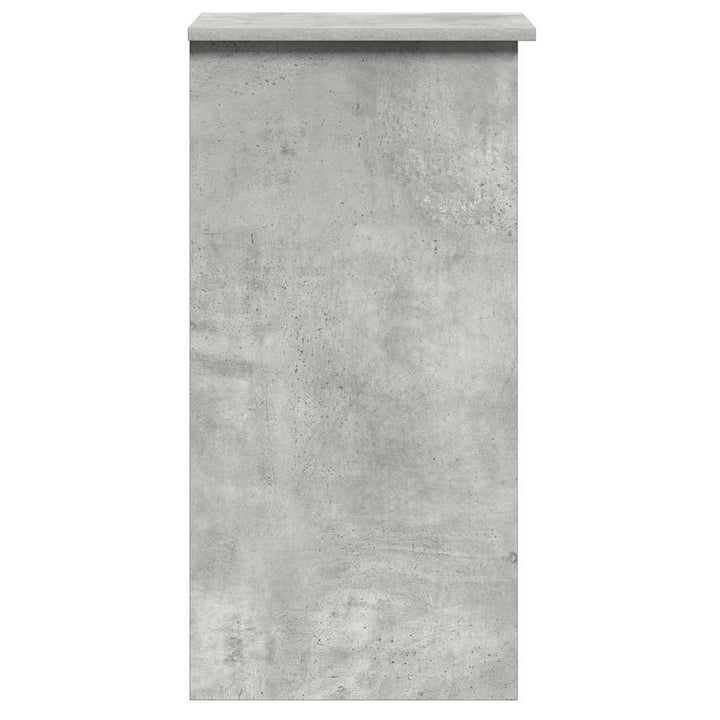 Skrivbord Med Hyllor 84X40X78 Cm Konstruerat Trä