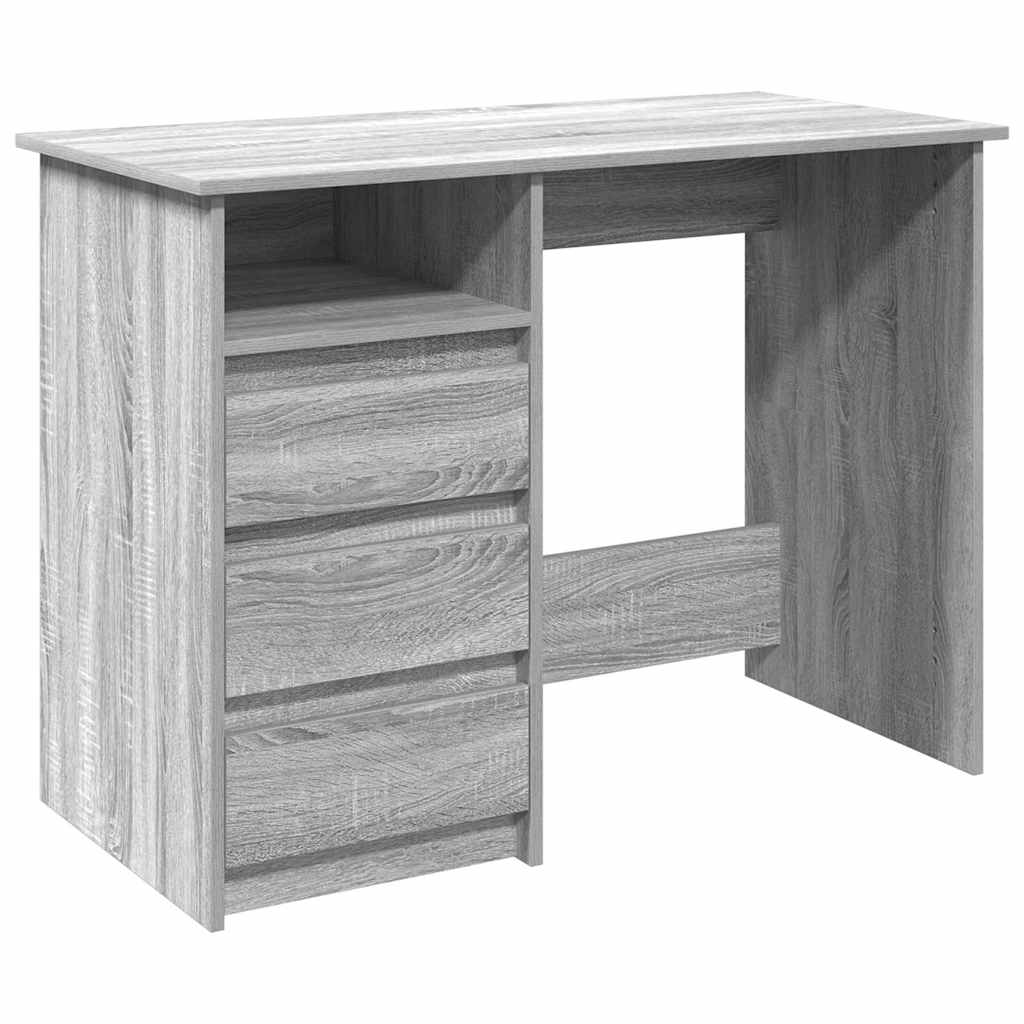 Skrivbord 102X50X75 Cm Konstruerat Trä