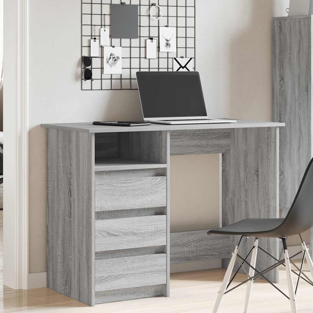 Skrivbord 102X50X75 Cm Konstruerat Trä