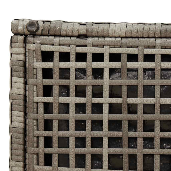 Trädgårdspallar Med Dynor 2 St 40X40X43 Cm Konstrotting