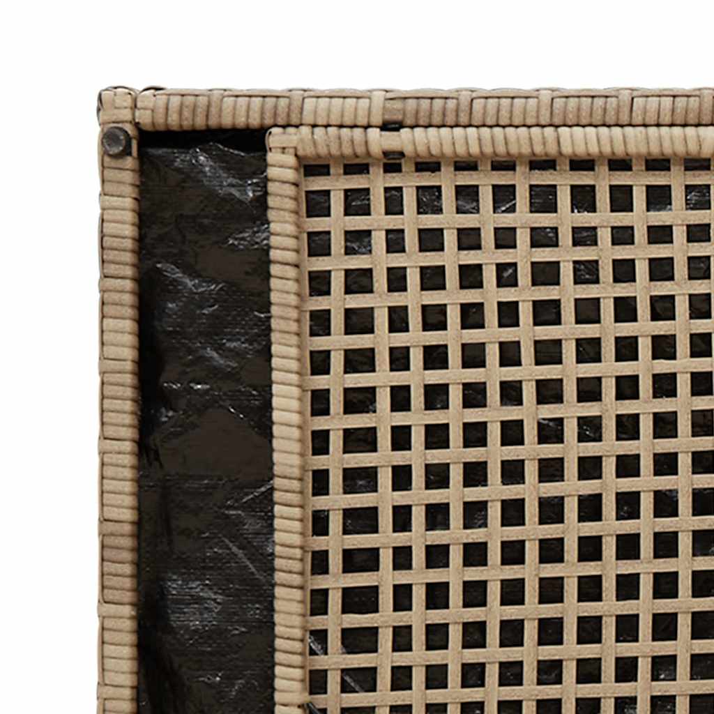 Förvaringsbänk För Utomhusbruk Dyna Beige 100 Cm Konstrotting