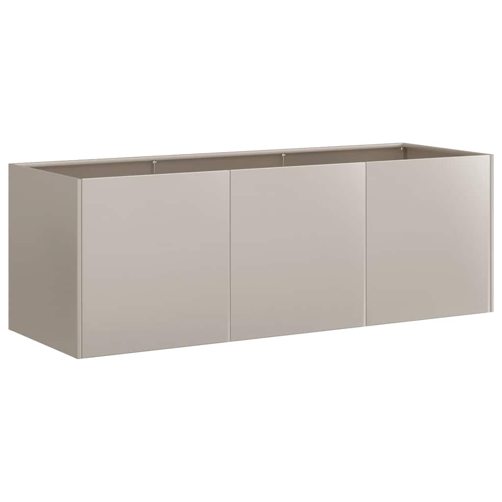 Planteringskärl Rostig 120X40X40 Cm Väderbeständigt Stål
