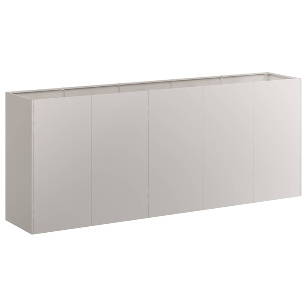 Planteringskärl Rostig 200X40X80 Cm Väderbeständigt Stål
