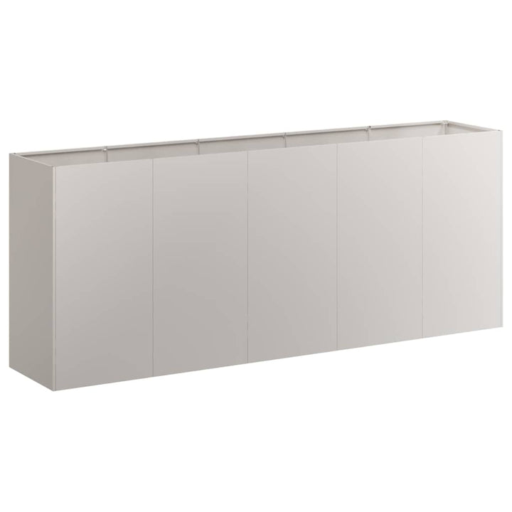 Planteringskärl Rostig 200X40X80 Cm Väderbeständigt Stål