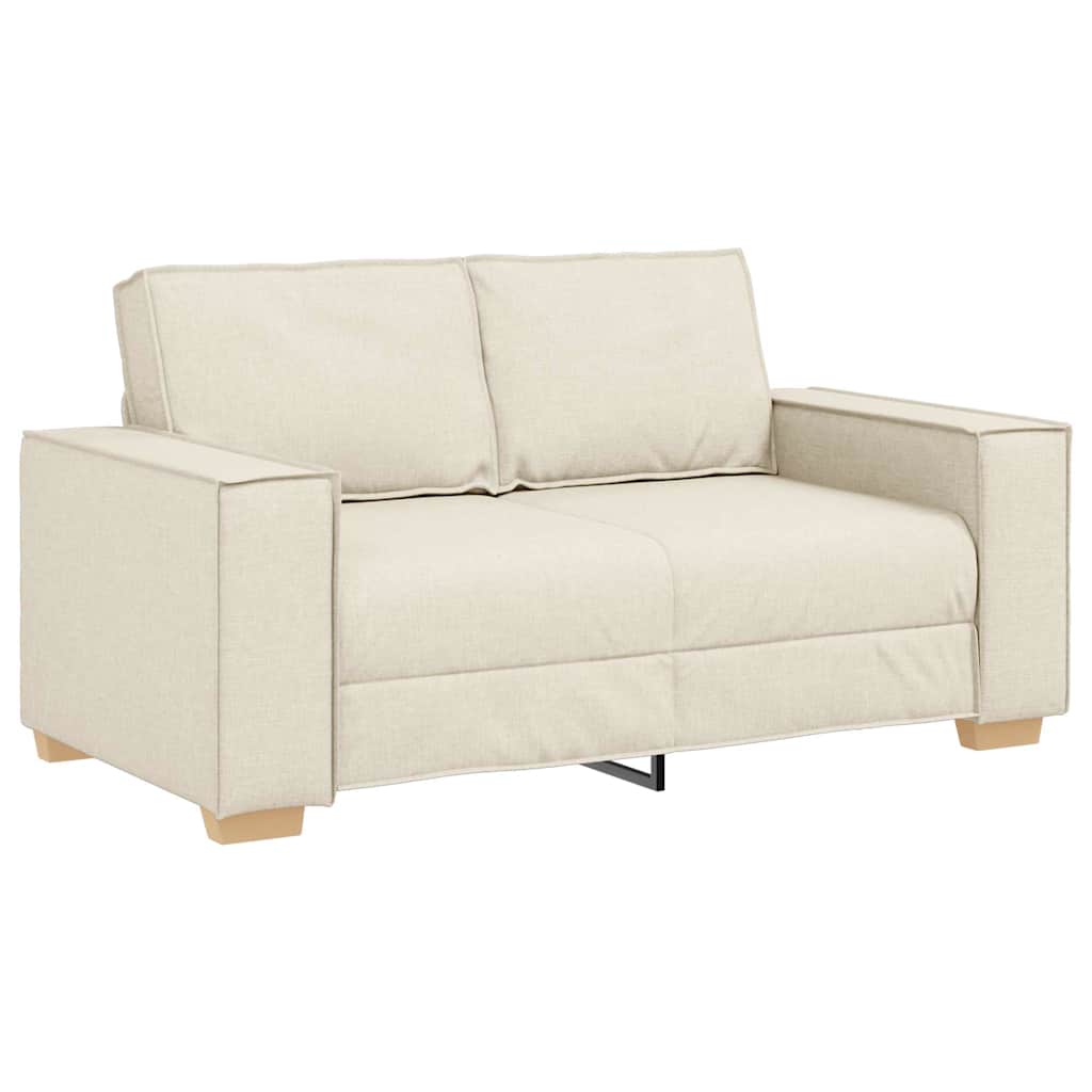 Soffset 3 Pcs Beige 220 X 80 X 84 Cm Linnenblandad Tyg