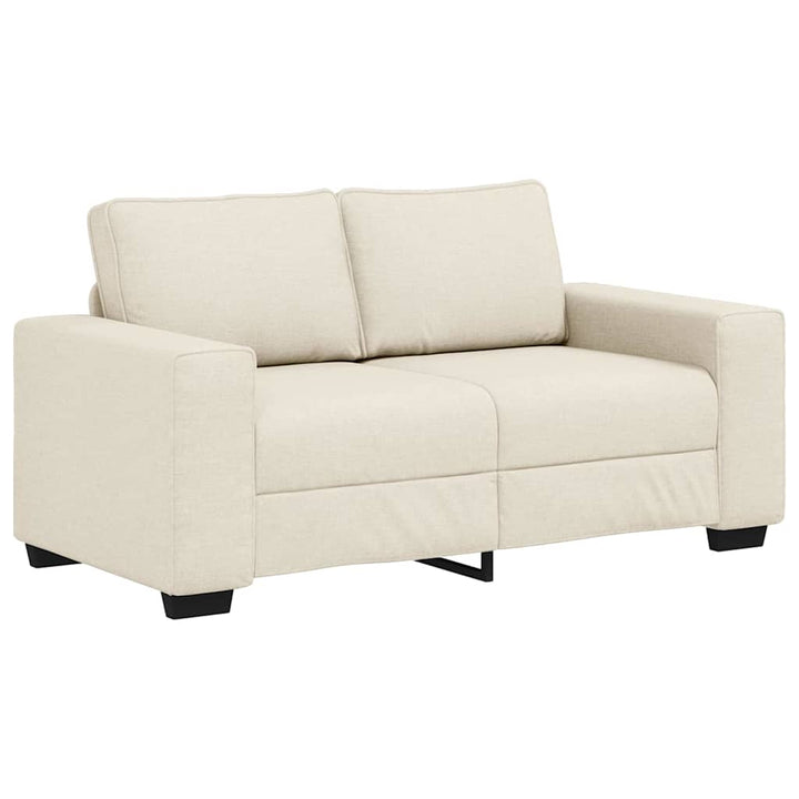 Soffa 3 Pcs Beige 221 X 80 X 82 Cm Linnenblandad Tyg