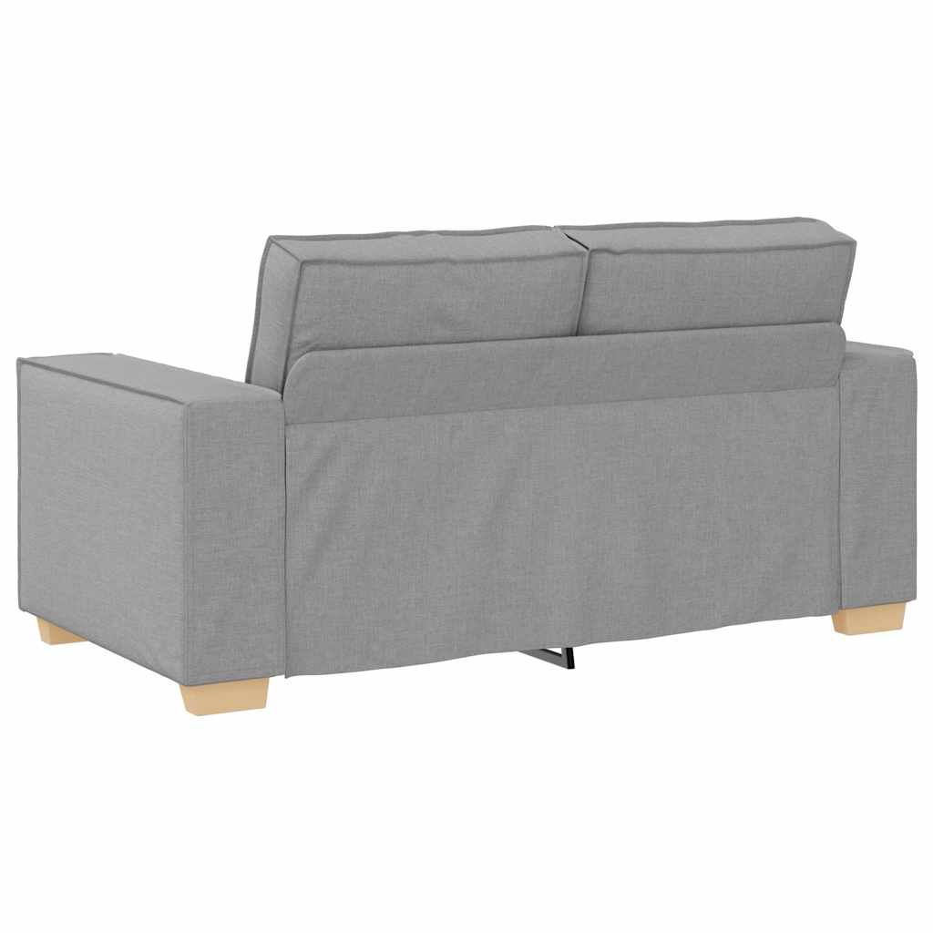 Soffa 3 St Moln Grå Linnenblandad Tyg