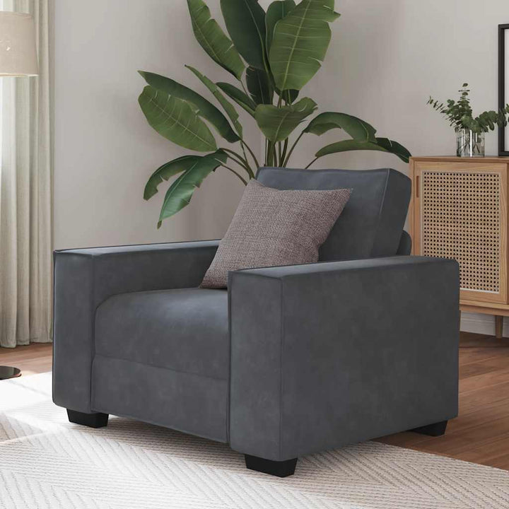 3-Sitssoffa 220X78X84 Cm Sammet