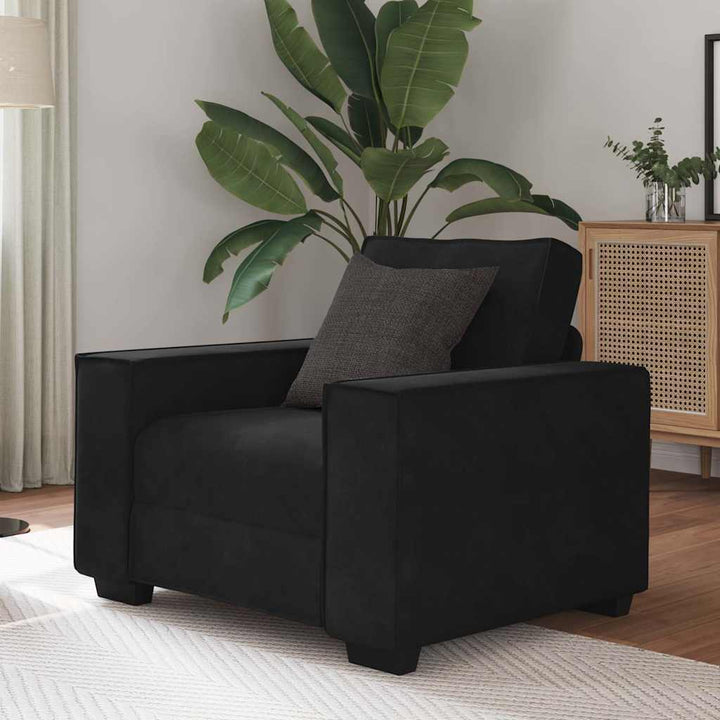 3-Sitssoffa 220X78X84 Cm Sammet