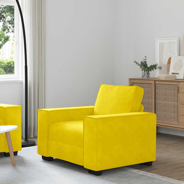 3-Sitssoffa 220X78X84 Cm Sammet