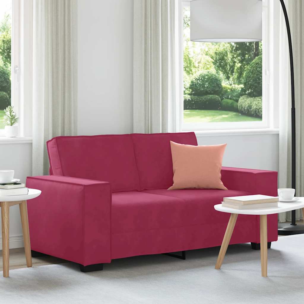 3-Sitssoffa 220X78X84 Cm Sammet