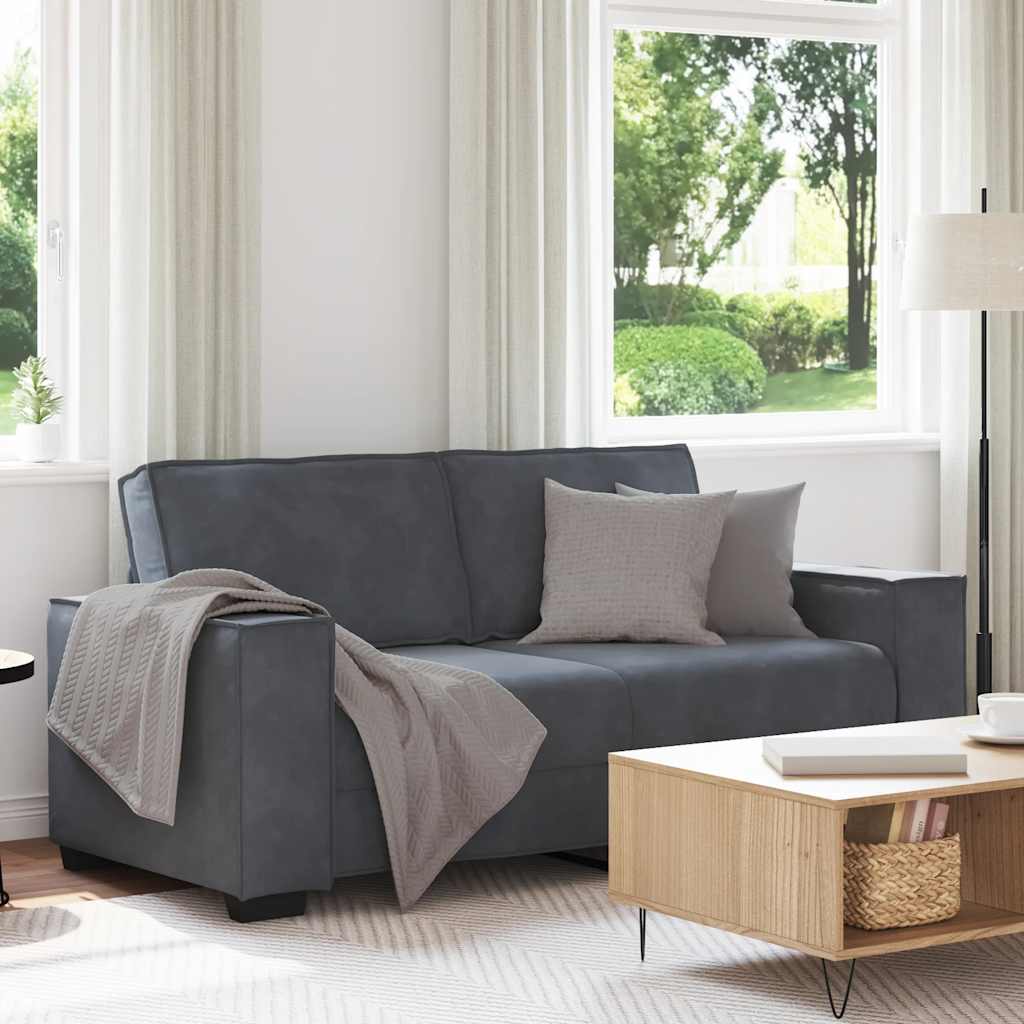 3-Sitssoffa 220X78X84 Cm Sammet