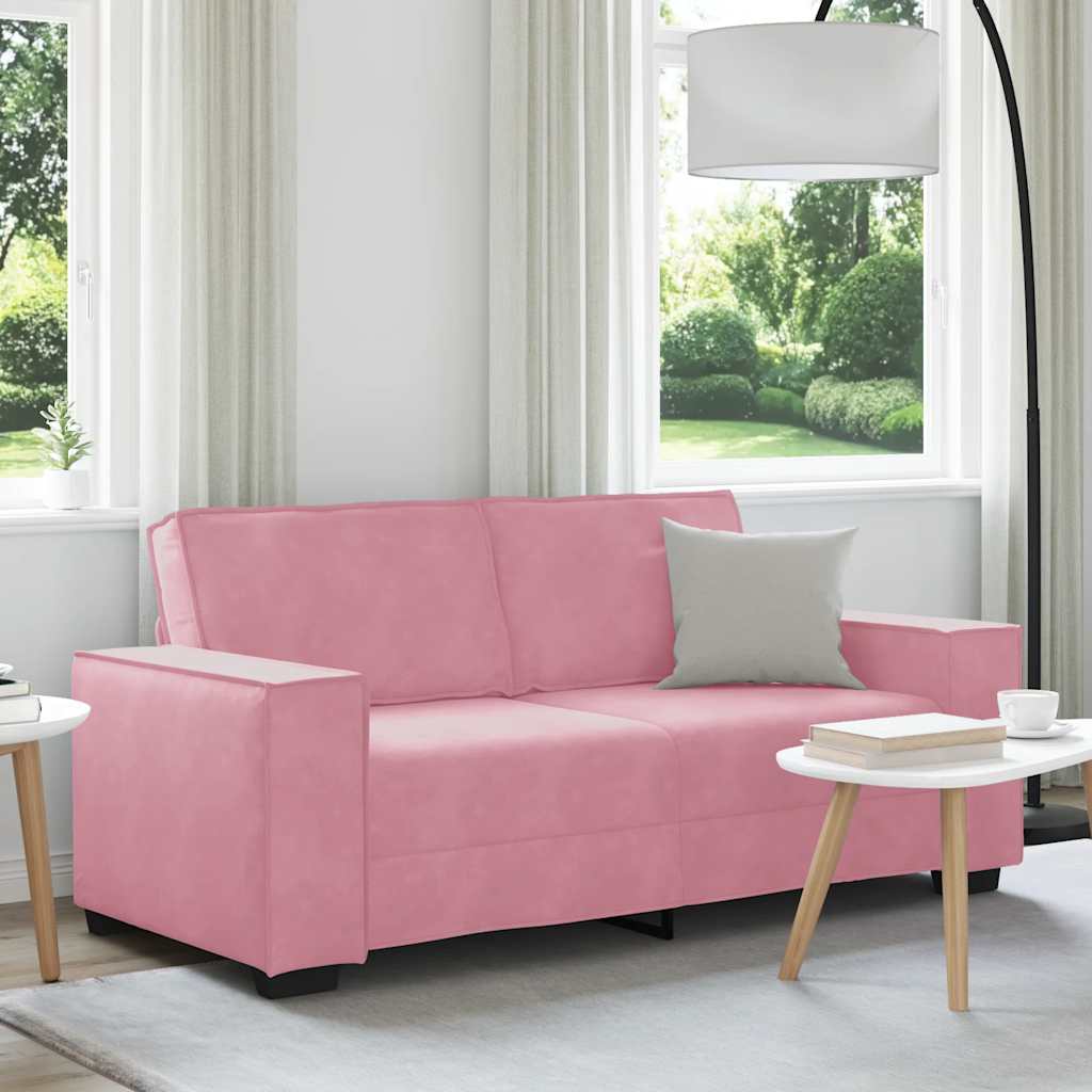 3-Sitssoffa 220X78X84 Cm Sammet