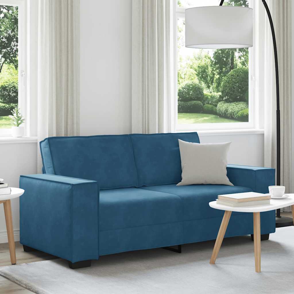 3-Sitssoffa 220X78X84 Cm Sammet