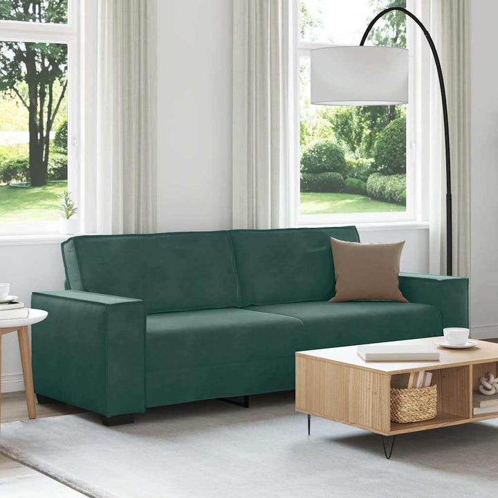 3-Sitssoffa 220X78X84 Cm Sammet