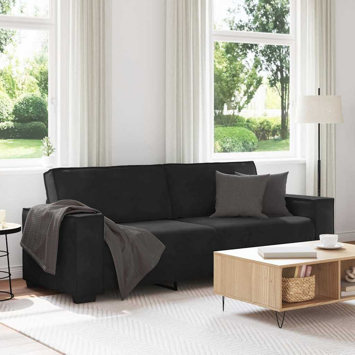 3-Sitssoffa 220X78X84 Cm Sammet