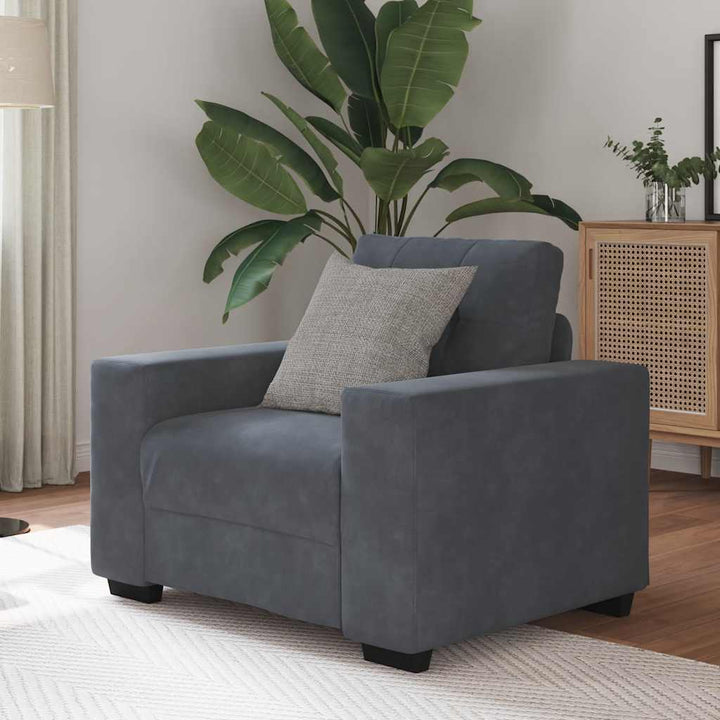 Loveseat Soffa 160X77X82 Cm Sammet