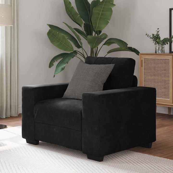 Loveseat Soffa 160X77X82 Cm Sammet