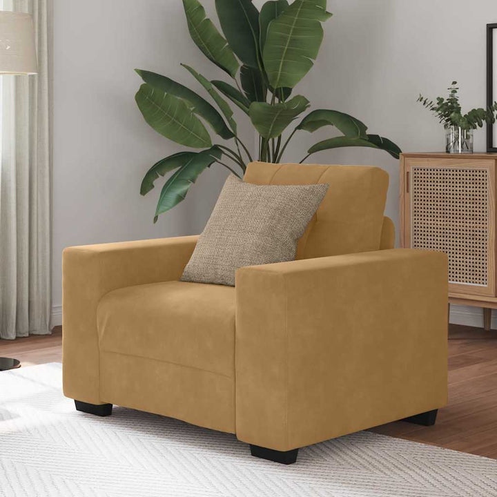 Loveseat Soffa 160X77X82 Cm Sammet