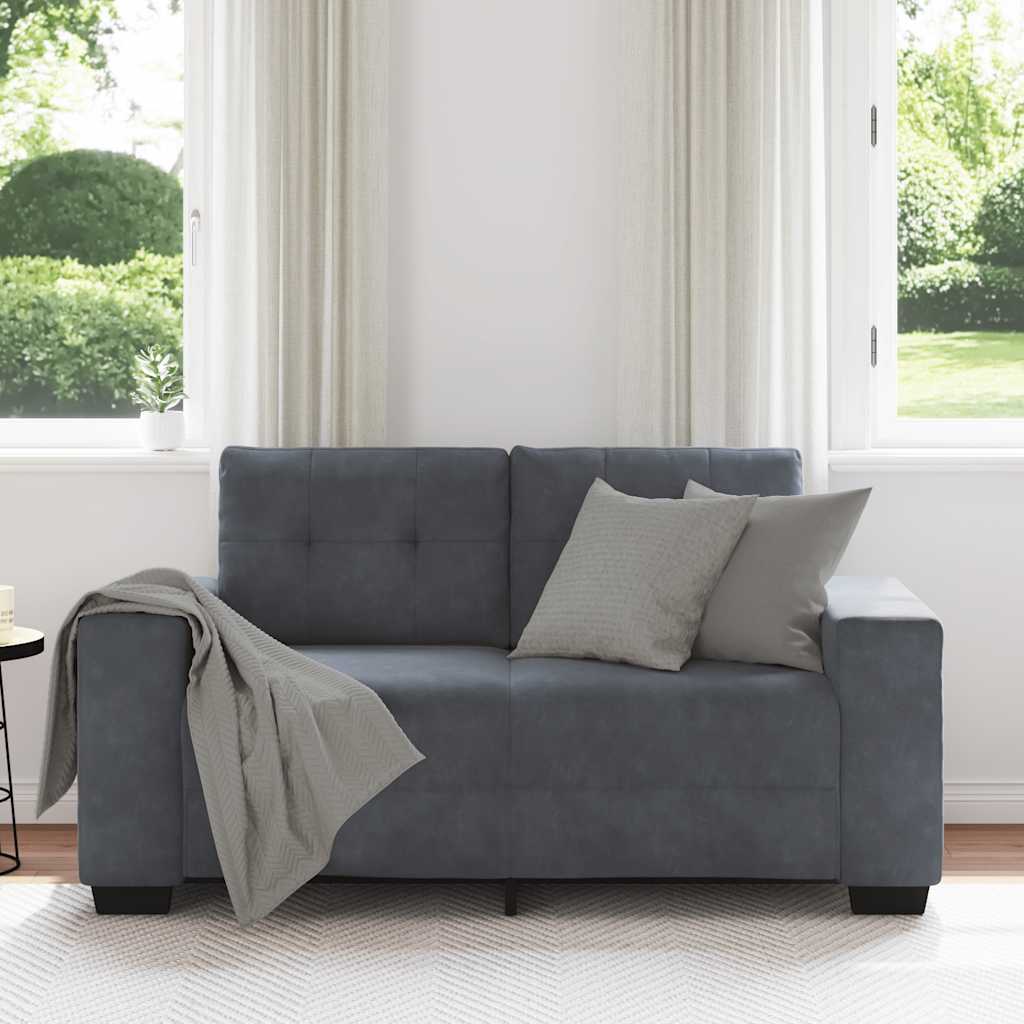 Loveseat Soffa 160X77X82 Cm Sammet