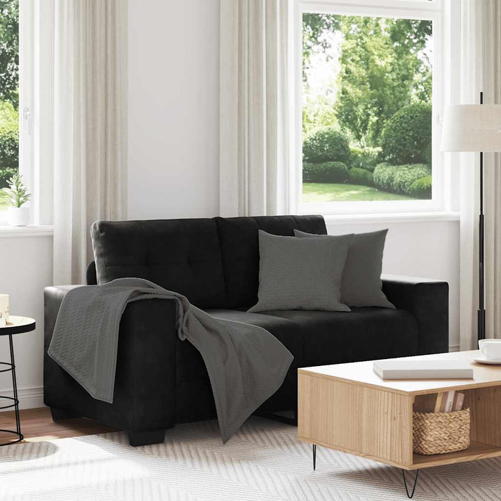 Loveseat Soffa 160X77X82 Cm Sammet