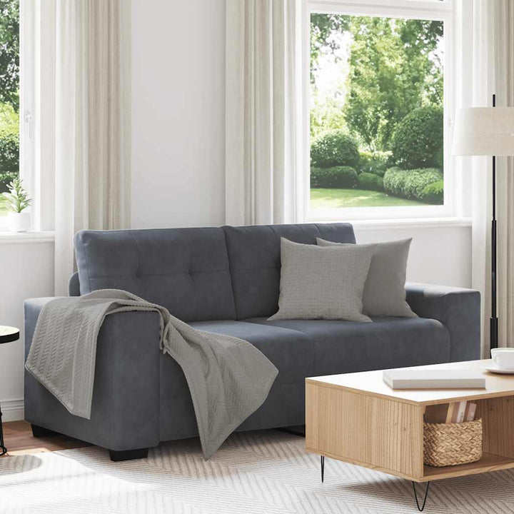 Loveseat Soffa 160X77X82 Cm Sammet