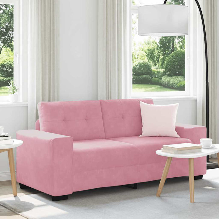 Loveseat Soffa 160X77X82 Cm Sammet