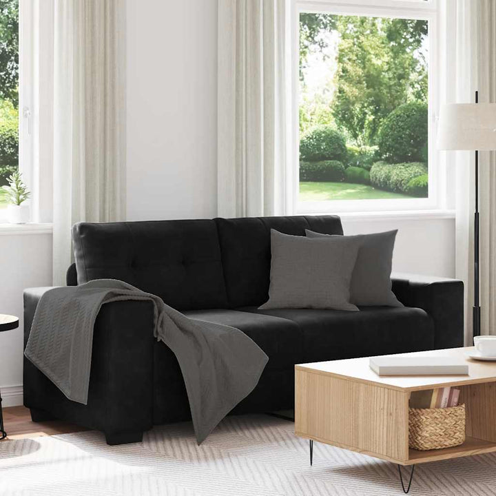 Loveseat Soffa 160X77X82 Cm Sammet