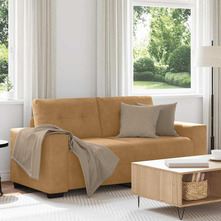 Loveseat Soffa 160X77X82 Cm Sammet