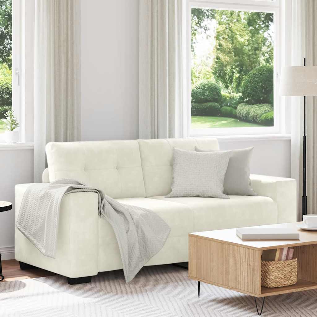 3-Sitssoffa 220X78X80 Cm Sammet