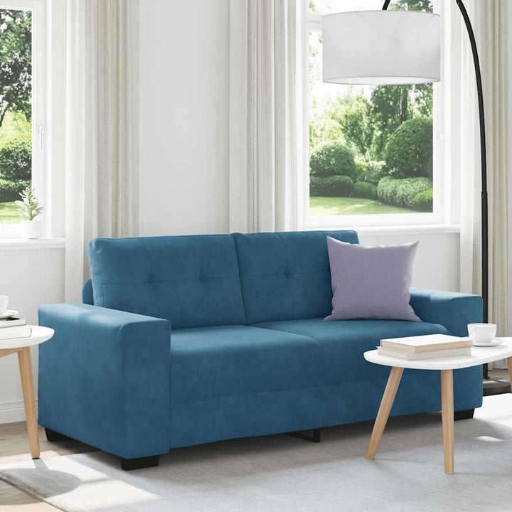 Loveseat Soffa 160X77X82 Cm Sammet