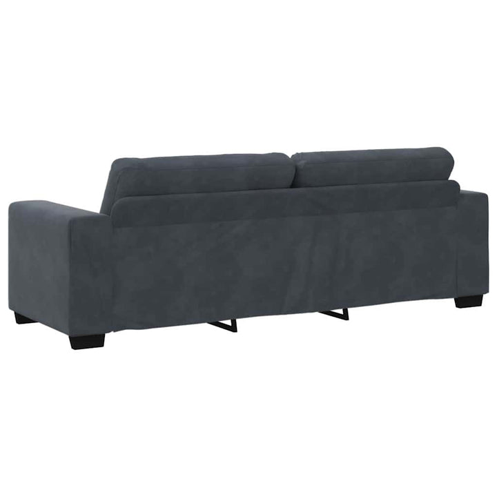 3-Sitssoffa 220X78X80 Cm Sammet