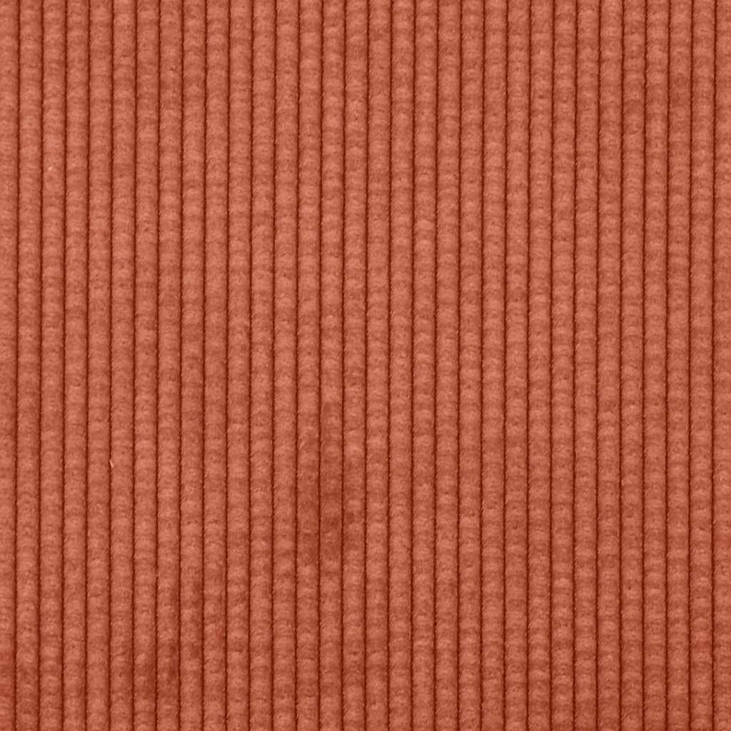 Soffstol Röd Orange 100X77X82 Cm Manchestertyg