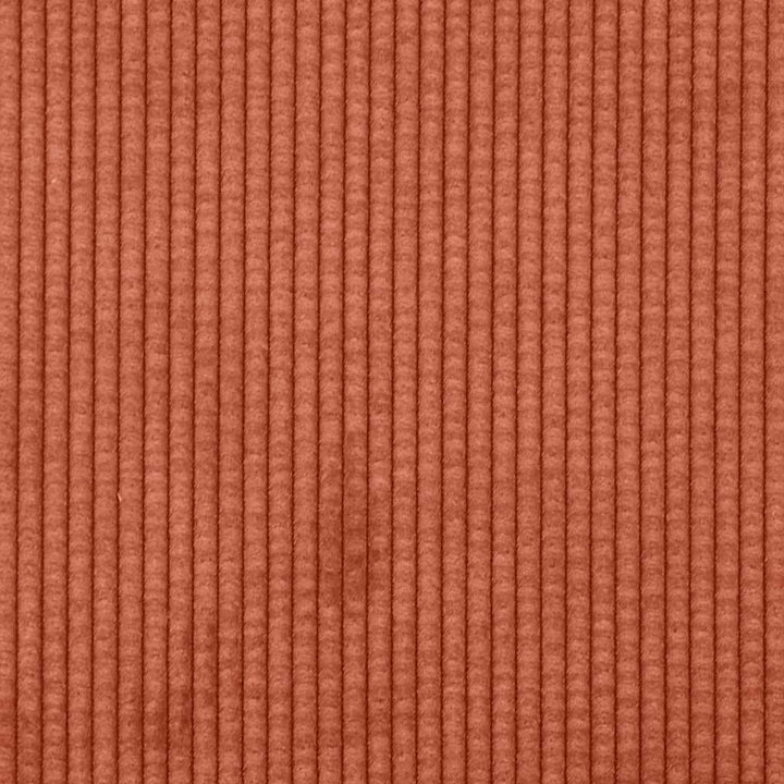 Soffstol Röd Orange 100X77X82 Cm Manchestertyg