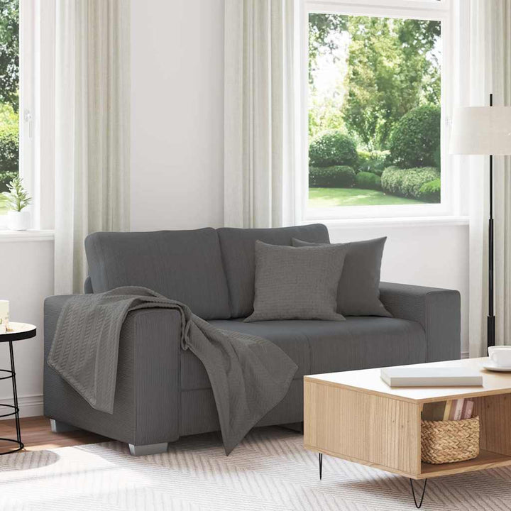 Loveseat Soffa 160X77X82 Cm Manchestertyg