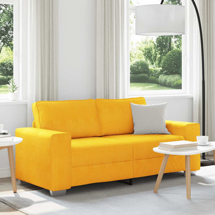 Loveseat Soffa 160X77X82 Cm Manchestertyg