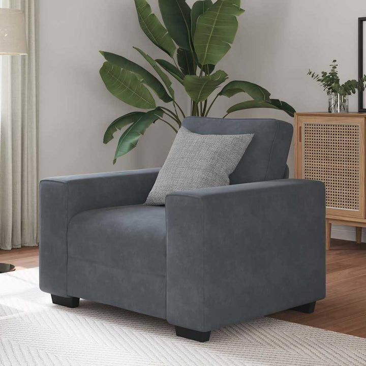 Loveseat Soffa 160X77X82 Cm Sammet