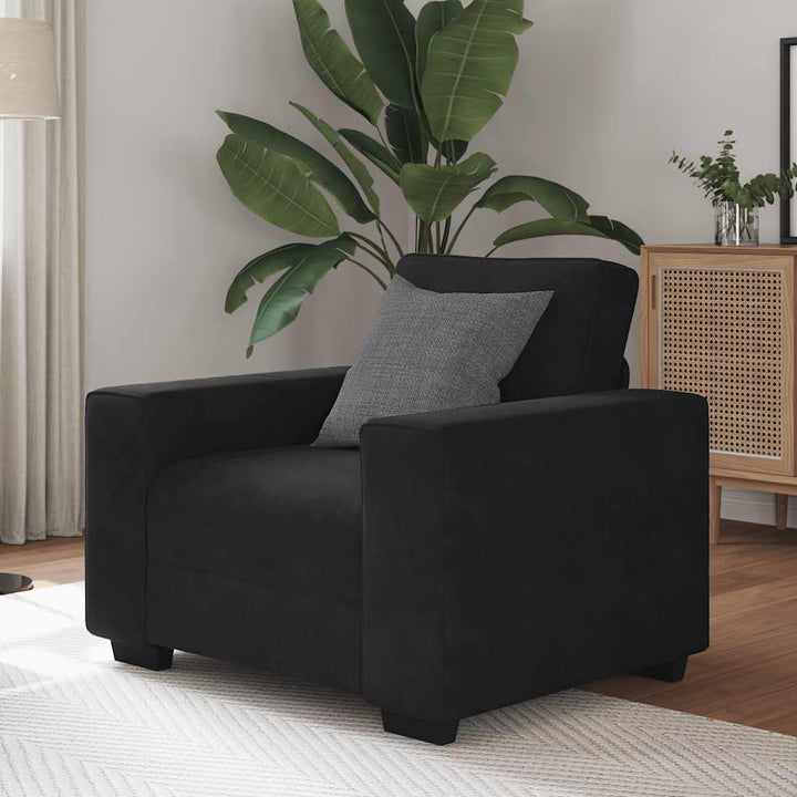 Loveseat Soffa 160X77X82 Cm Sammet