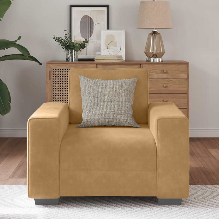 Soffstol 100X77X82 Cm Sammet